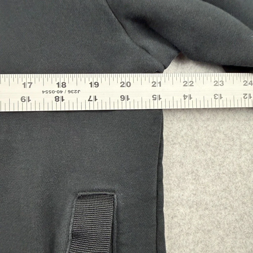 Jordan Jumpman Crewneck Sweatshirt Mens Large Black White‎ Logo Pockets
